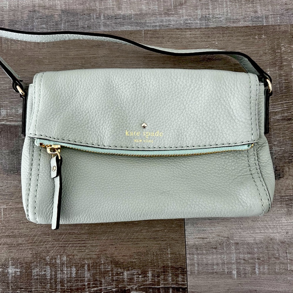 Kate Spade Cobble Hill Marsala cross-body purse in Powder Blue